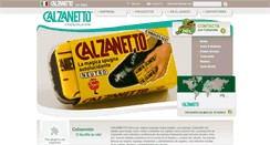 Desktop Screenshot of calzanetto.com